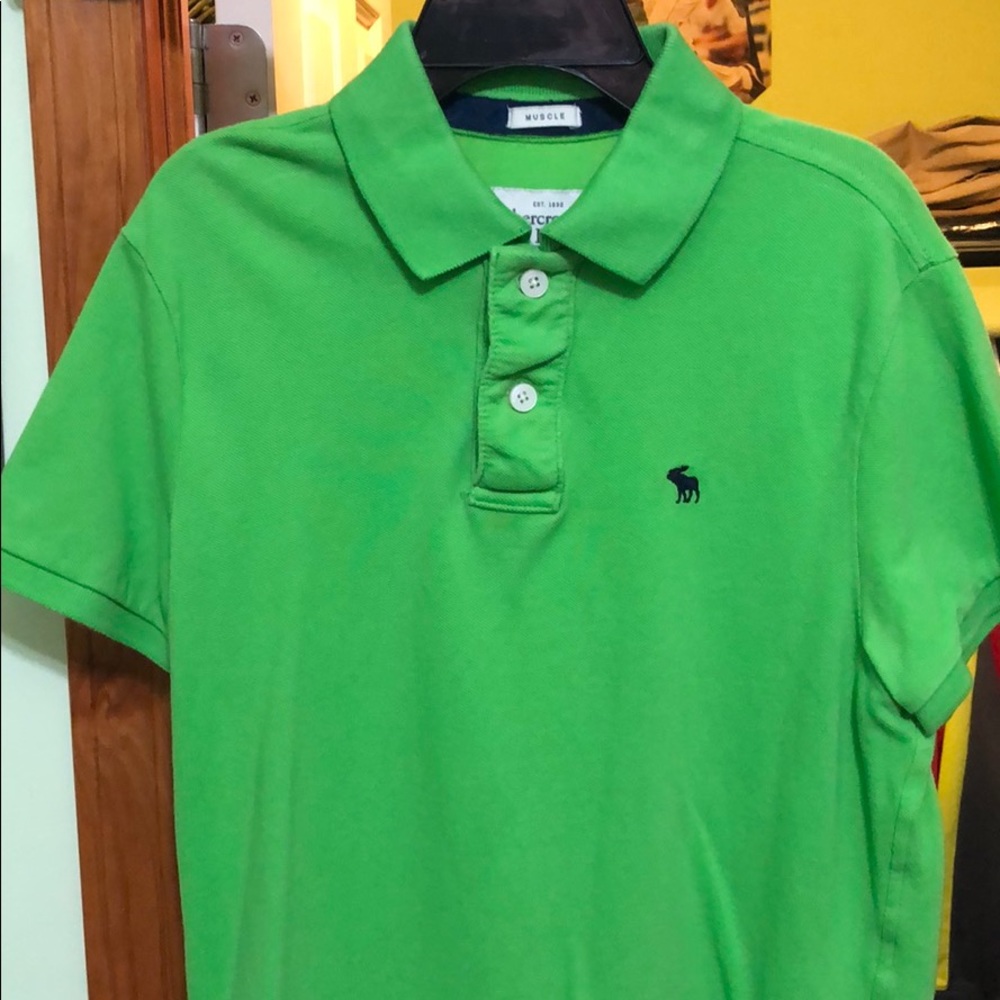 Abercrombie & Fitch Muscle Polo T-shirt - Medium